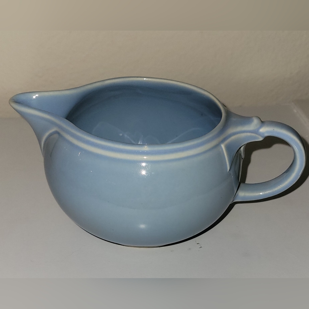 Light Blue Lu-Ray Pastels U.S.A Creamer T. S. & T. Vintage Creamer